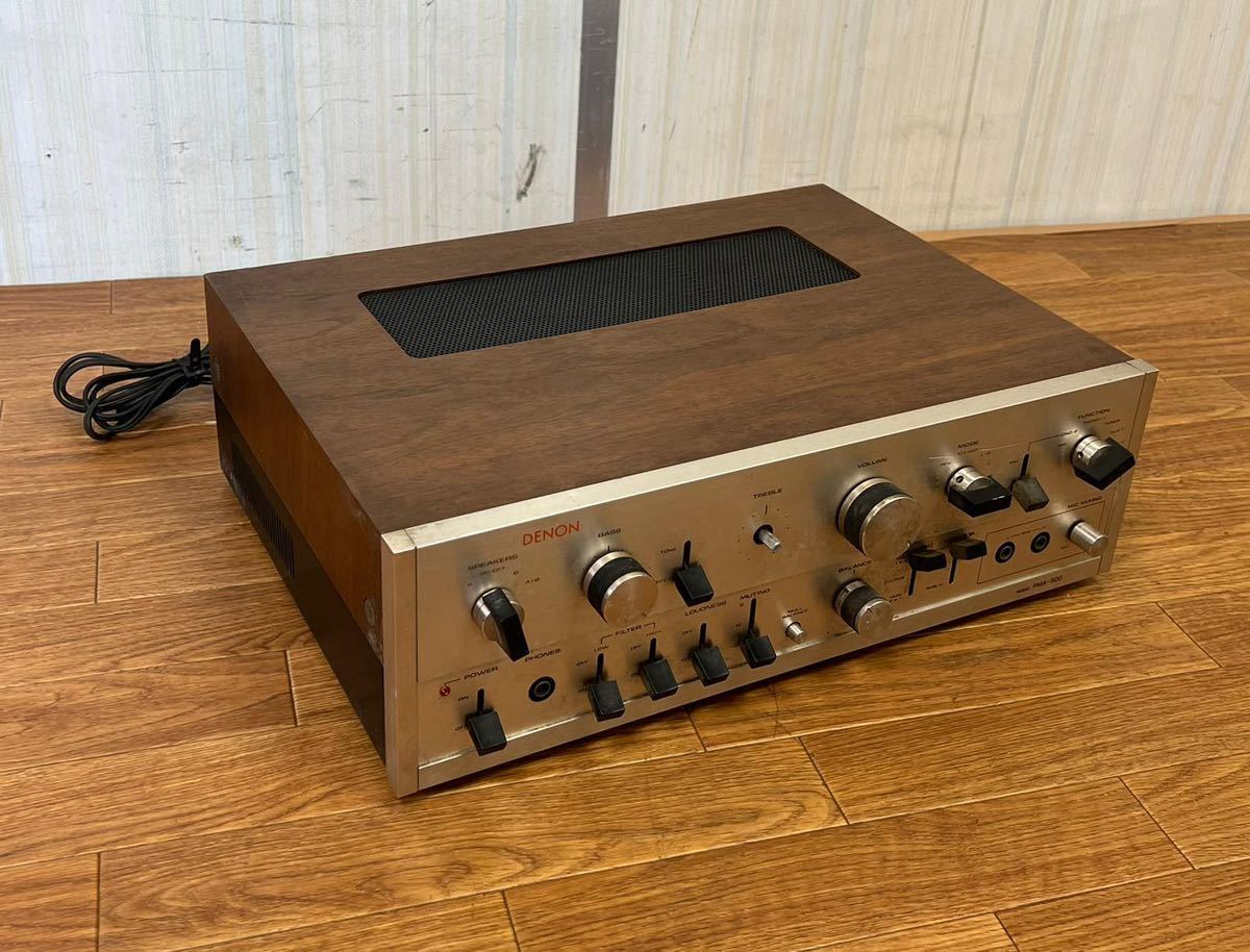 DENON デノン プリメインアンプ 100v PMA-500 【動作確認済み】 www