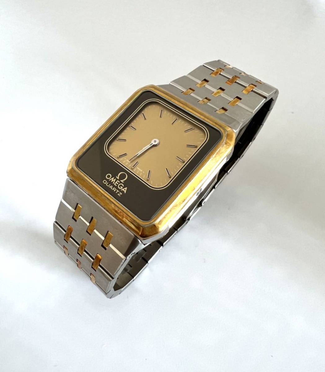 Yahoo!オークション - 希少 オメガ OMEGA エキノゼ ダブル Yahoo!オークション - 希少 オメガ OMEGA エキノゼ ダブル