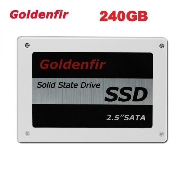 ★最安値!!安心の国内対応★SSD Goldenfir 240GB SATA3/6.0Gbps 2.5インチ 高速 NAND TLC 内蔵 デスクトップPC ノートパソコン DE005_画像1