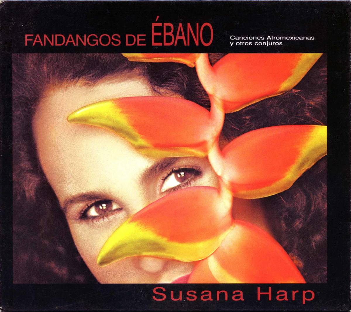 Susana Harp（スサナ・ハープ）CD「Fandangos de ebano」メキシコ盤オリジナル XQFE006 スリップケース他完品 新品同様_画像1
