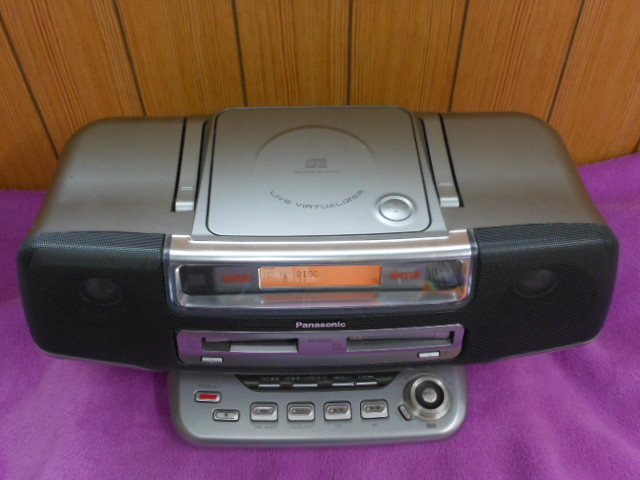 PANASONIC パナソニックRX-MDX81 オールインワン良好ラジカセ PANASONIC パナソニックRX-MDX81 オールインワン良好ラジカセ