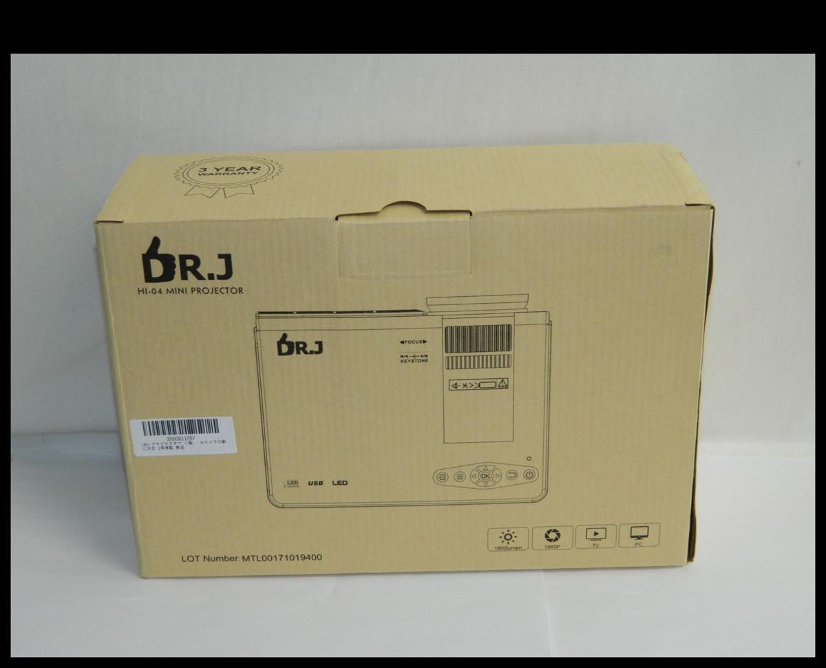 激安価格の 新品 未使用 リサイクルマート半田店 PC AV HDMI USB 1080PフルHD対応 1800ルーメン 小型 PJ0413 プロジェクター LED DR.J 本体 激安価格の 新品 未使用 リサイクルマート半田店 PC AV HDMI USB 1080PフルHD対応 1800ルーメン 小型 PJ0413 プロジェクター LED DR.J 本体