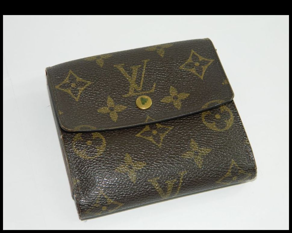 LOUIS VUITTON ポルトモネビエカルトクレディ Wホック 財布 モノグラム