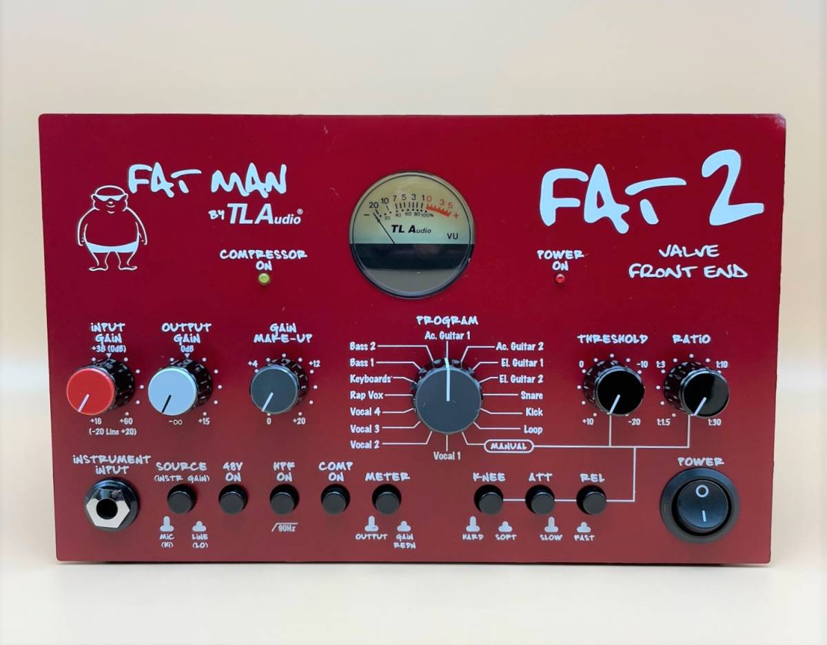 ヤフオク! - TL Audio FATMAN FAT2 真空管マイクプリアンプ&