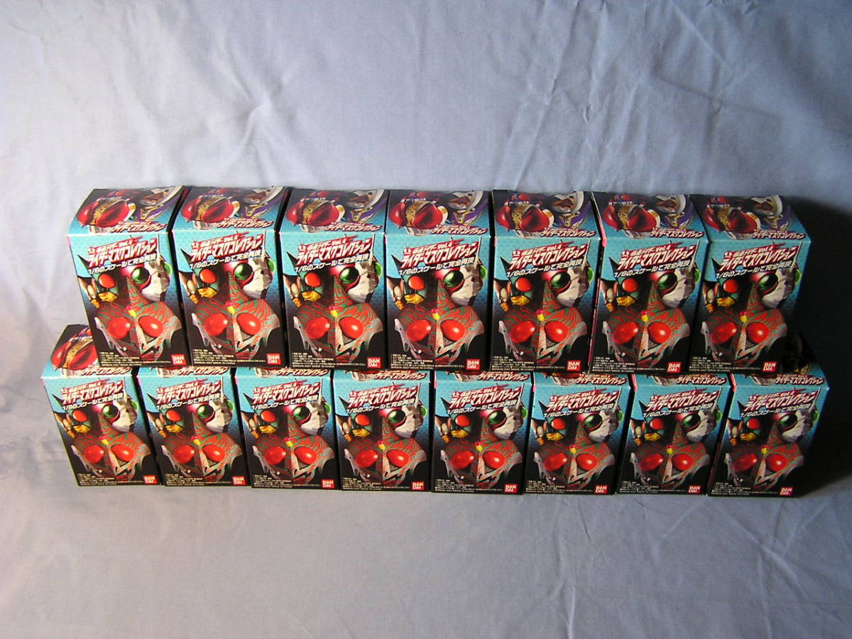 うのにもお得な情報満載！ 仮面ライダー　ライダーマスクコレクション　Vol.４　ノーマル全14種　＋　シークレット 仮面ライダー電王