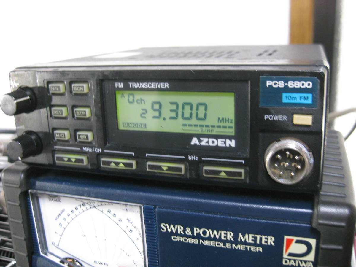 Yahoo!オークション - AZDEN アツデン PCS-6800 純正マイク付き Yahoo!オークション - AZDEN アツデン PCS-6800 純正マイク付き