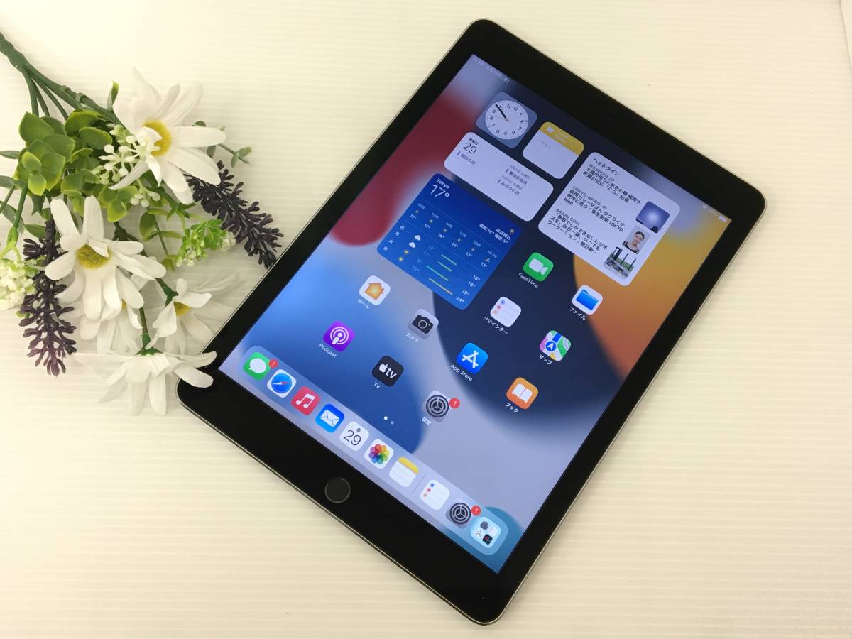 ☆Apple iPad Air 2 Wi-Fiモデル 9.7インチ 16GB スペースグレイ A1566