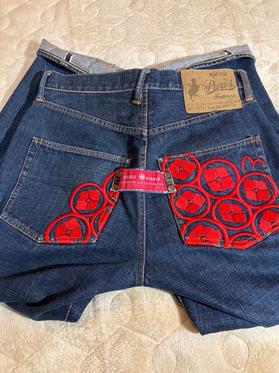 EVISU PARIS N 1471 エヴィスジーンズ 30 34