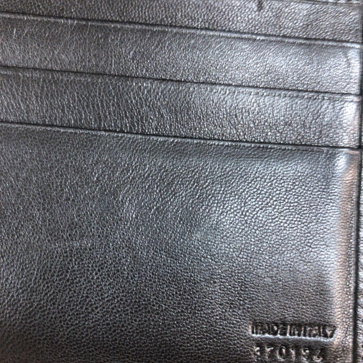 EMPORIO ARMANI エンポリオアルマーニ 財布 二つ折り財布 ブラック www