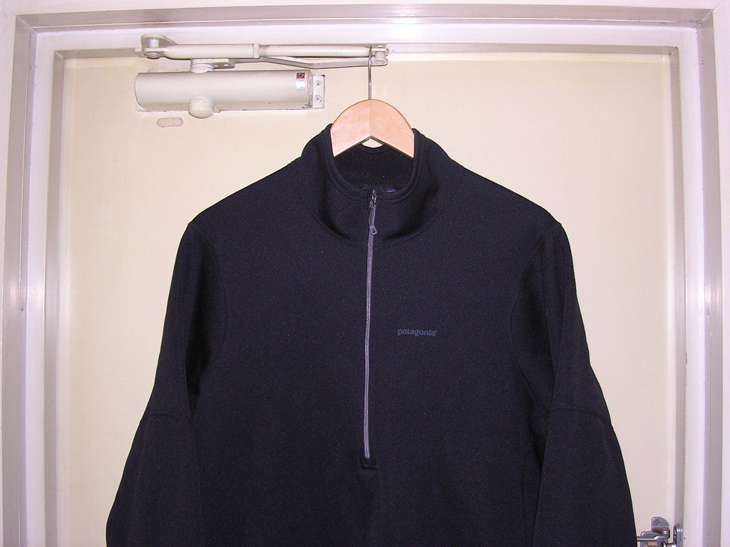 BIG SIZE 13年 パタゴニア patagonia ピトン プルオーバー Piton Pullover 2XL 黒 ハーフジップ フリース ジャケット_画像1