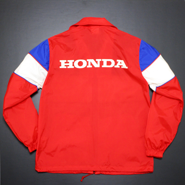 非売品 HONDA Racing ビッグロゴ刺繍 ナイロンジャケット ホンダ