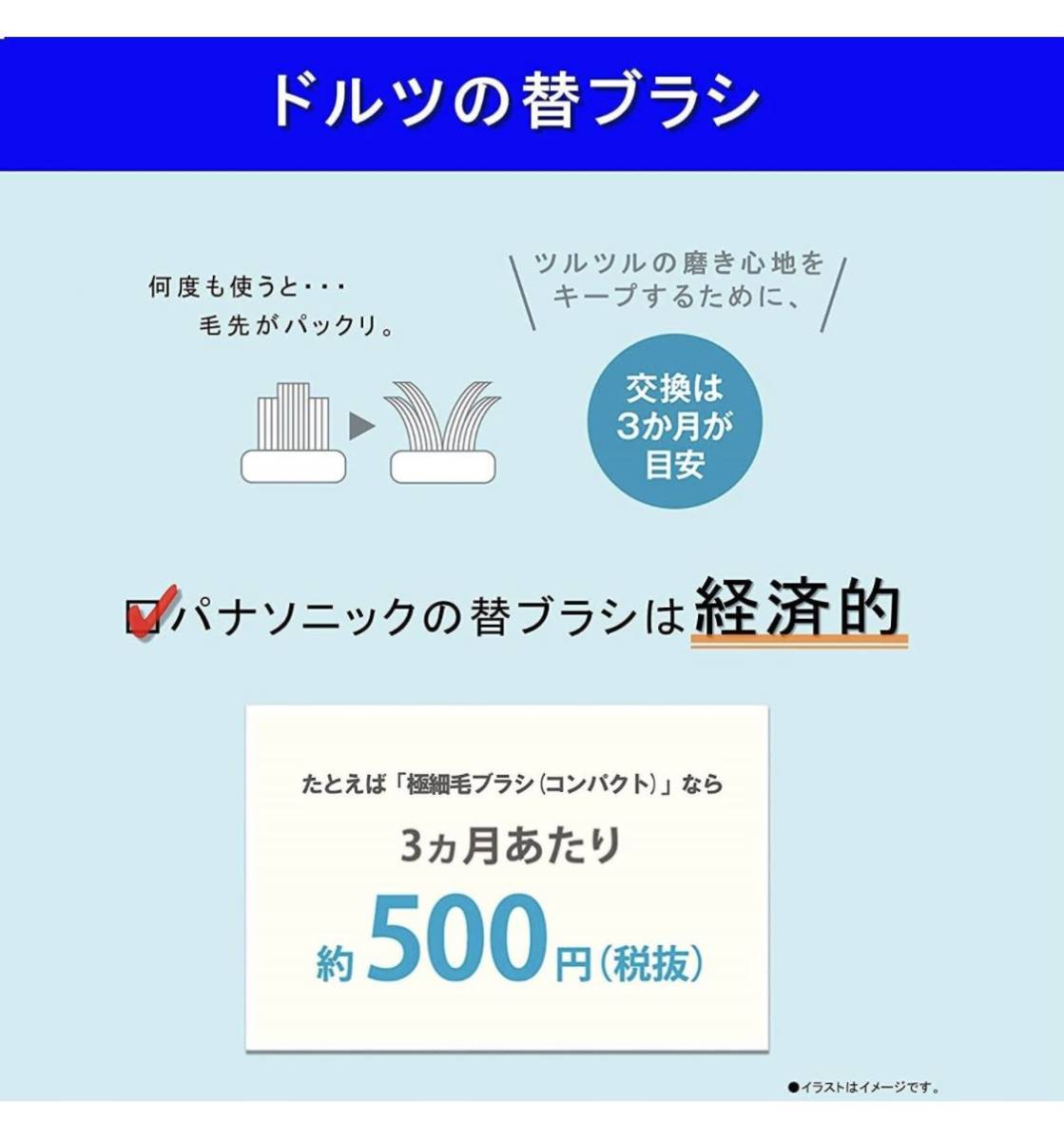 人気大人気 ヤフオク! 新品未使用 パナソニック 電動歯ブラシ... - 送料無料 超特価定番