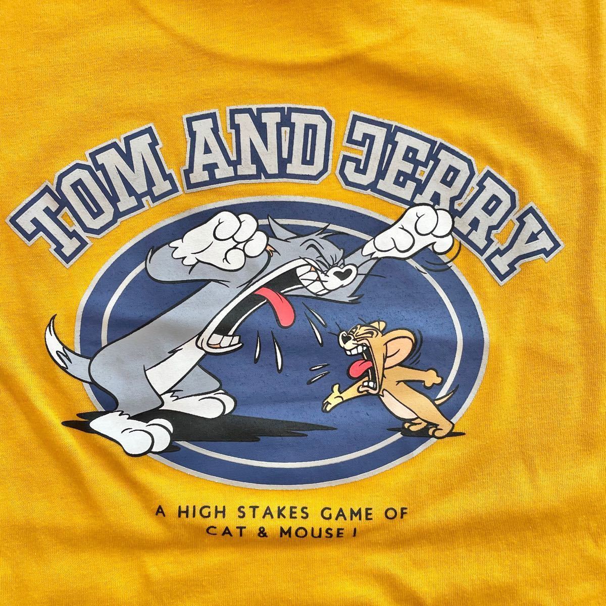 訳あり【L】トムとジェリー　 半袖 Tシャツ レディース●アメカジ　アメコミ　ワーナーブラザーズ　ルームウェア　部屋着　グッズ