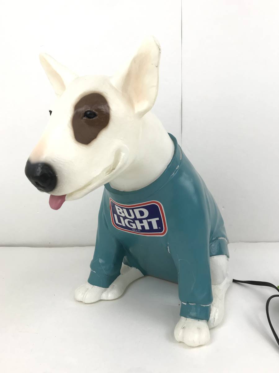 1696)BUD LIGHT(バドライト)/バド犬ランプ/スパッズマッケンジー
