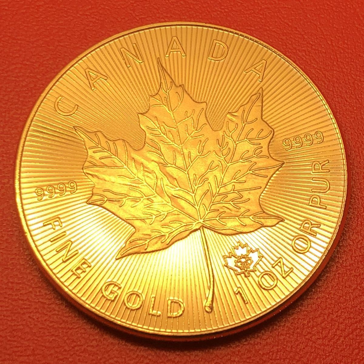1オンス カナダ メイプルリーフ金貨 エリザベス コイン 金貨 硬貨