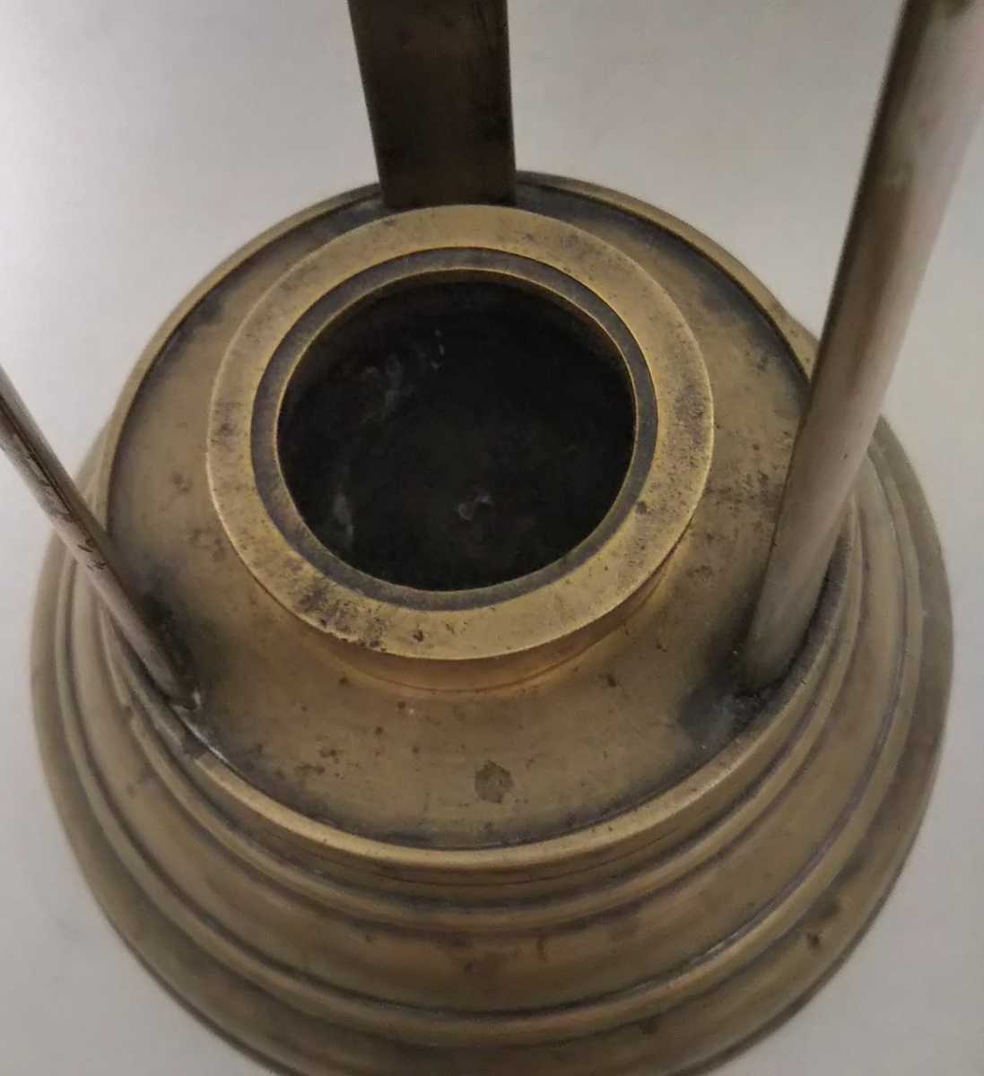 韓国 古いもの 真鍮の灯火器台と灯火器 【福袋セール】 15045円