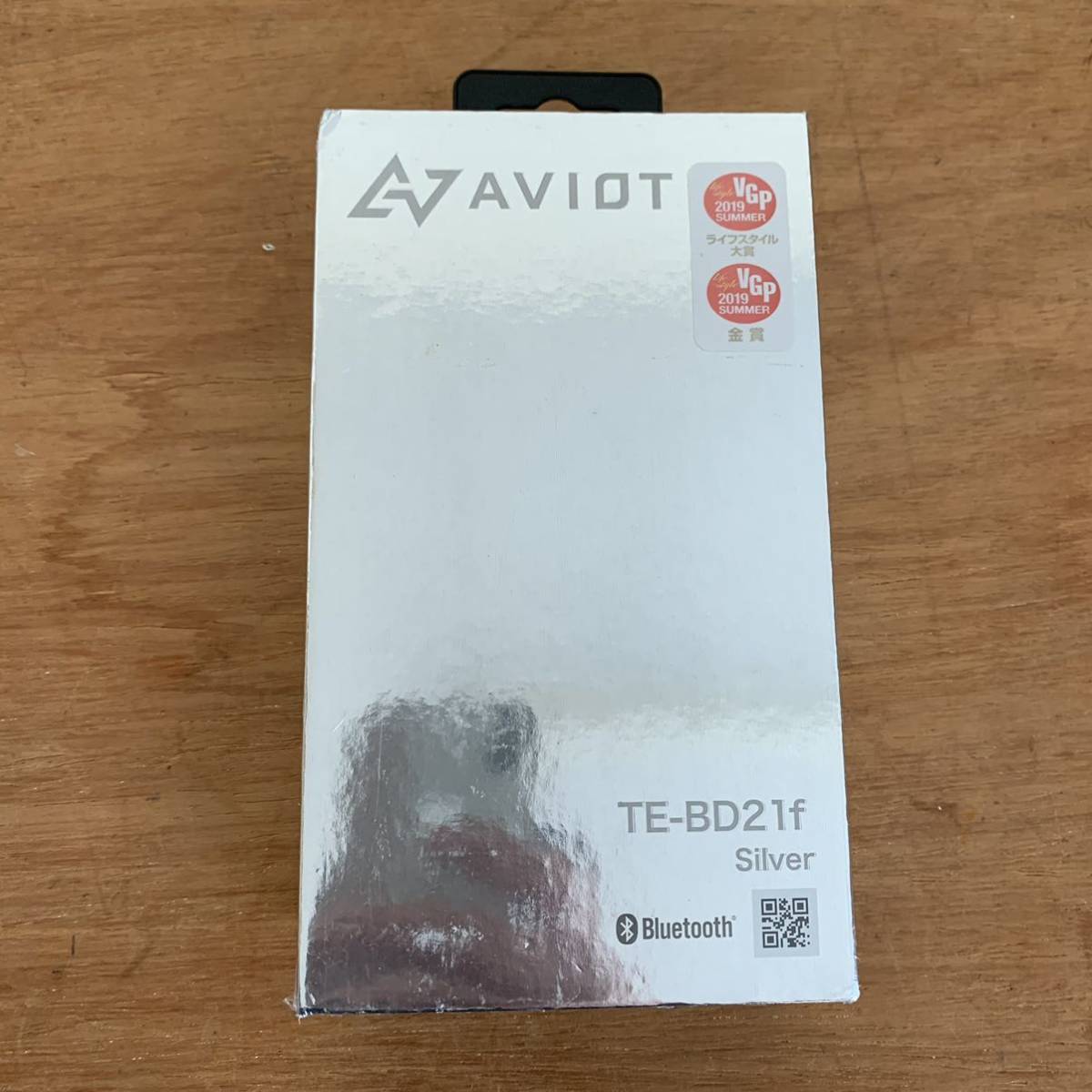 AVIOT TE-BD21f トゥルーワイヤレスイヤホン 完全ワイヤレス Bluetoothイヤホン シルバー　　　5_画像1