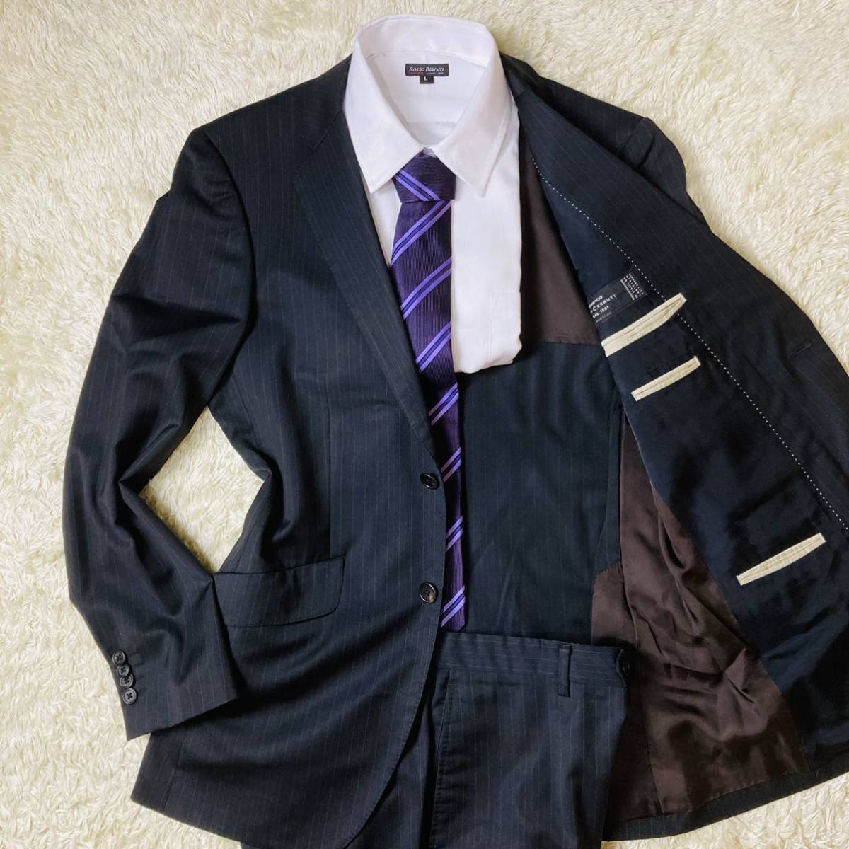 定価13万!! 『至高の逸品』 Paul Smith LONDON ×【伊】LANIFICIO F.LLI