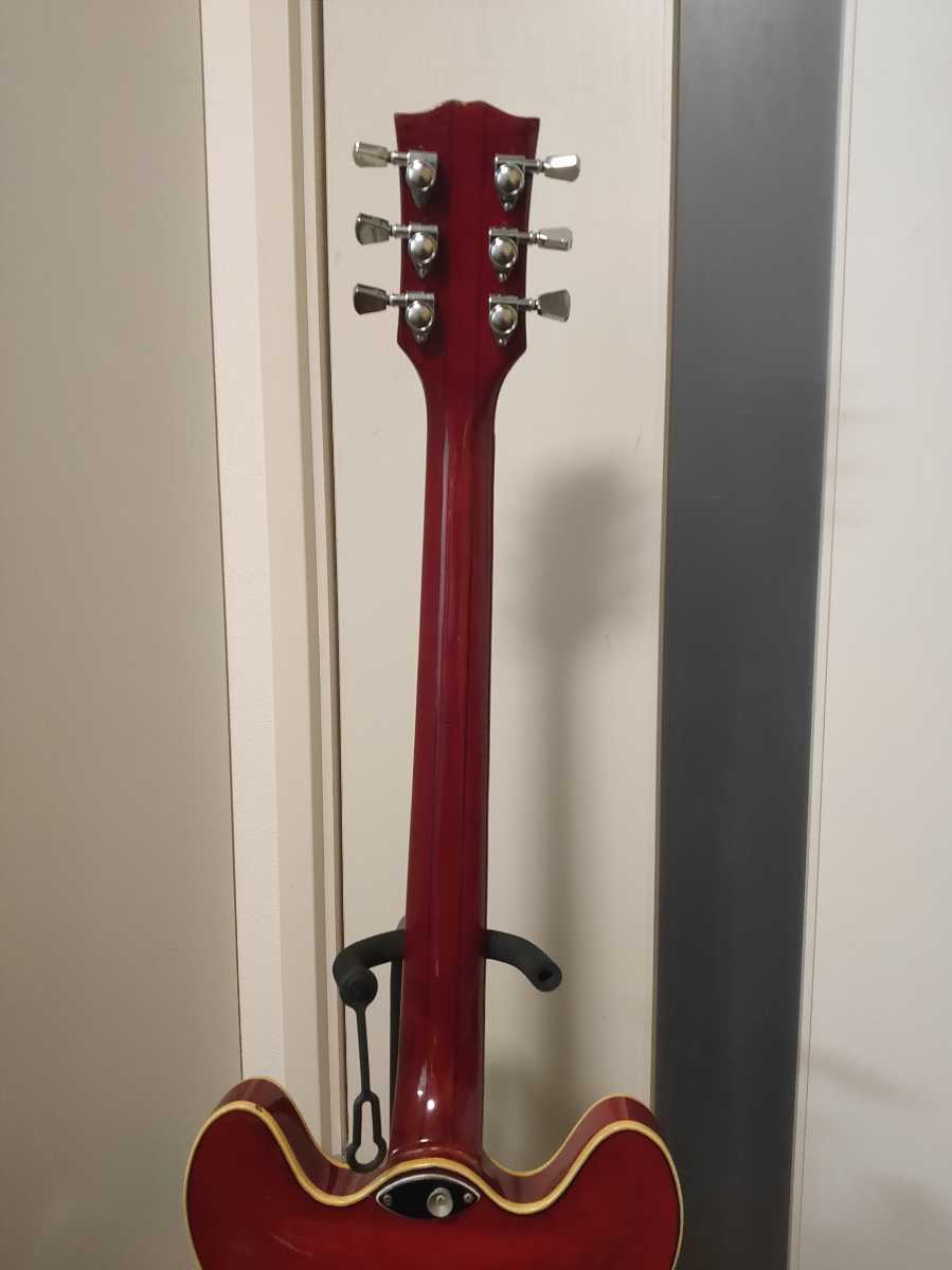 teisco ? ビザールベース セミアコ Yahoo!オークション - 激レア Teisco 海外輸出用 Excetro Django
