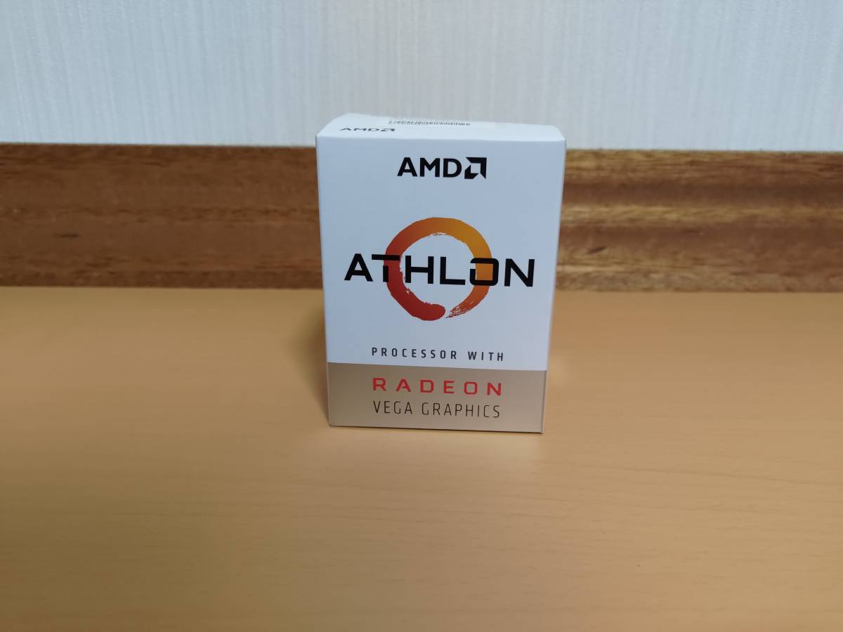AMD Athlon 200GE Processor with Radeon Graphics 3.2GHz 2コア 4スレッド 5MB  35W【国内正規代理店品】 APU CPU