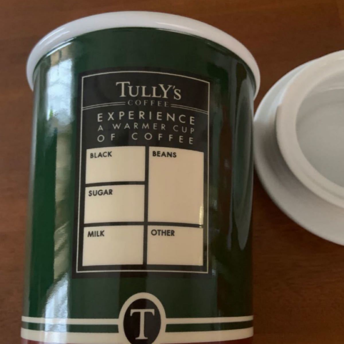TULLY''S タリーズコーヒー　ビーンズ キャニスター TULLY''S COFFEE