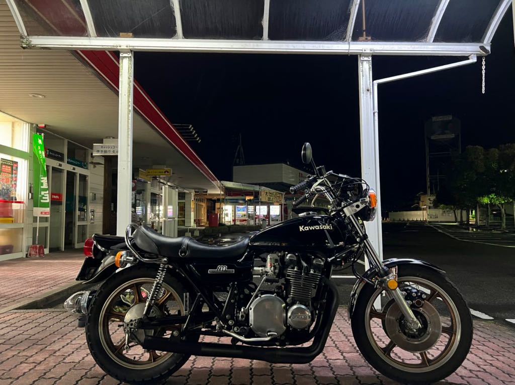 本物!希少!真鍮製エンブレム城東カワサキ Z1 Z2 旧車 750RS ロング