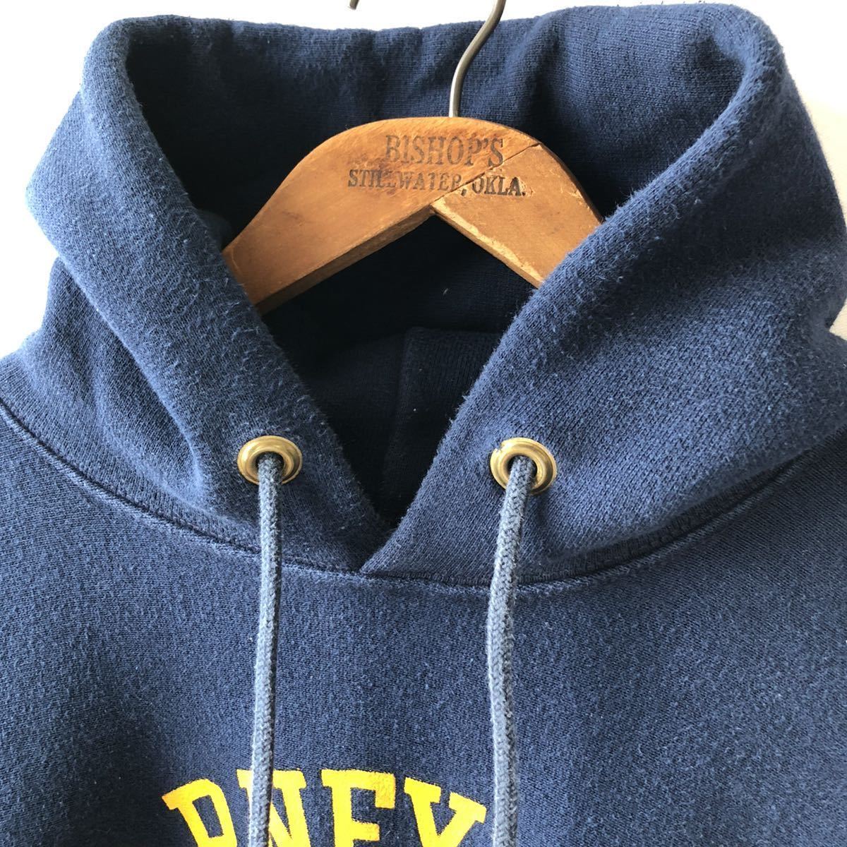 70s champion 単色タグ ウイングフット リバースウィーブ パーカー XL