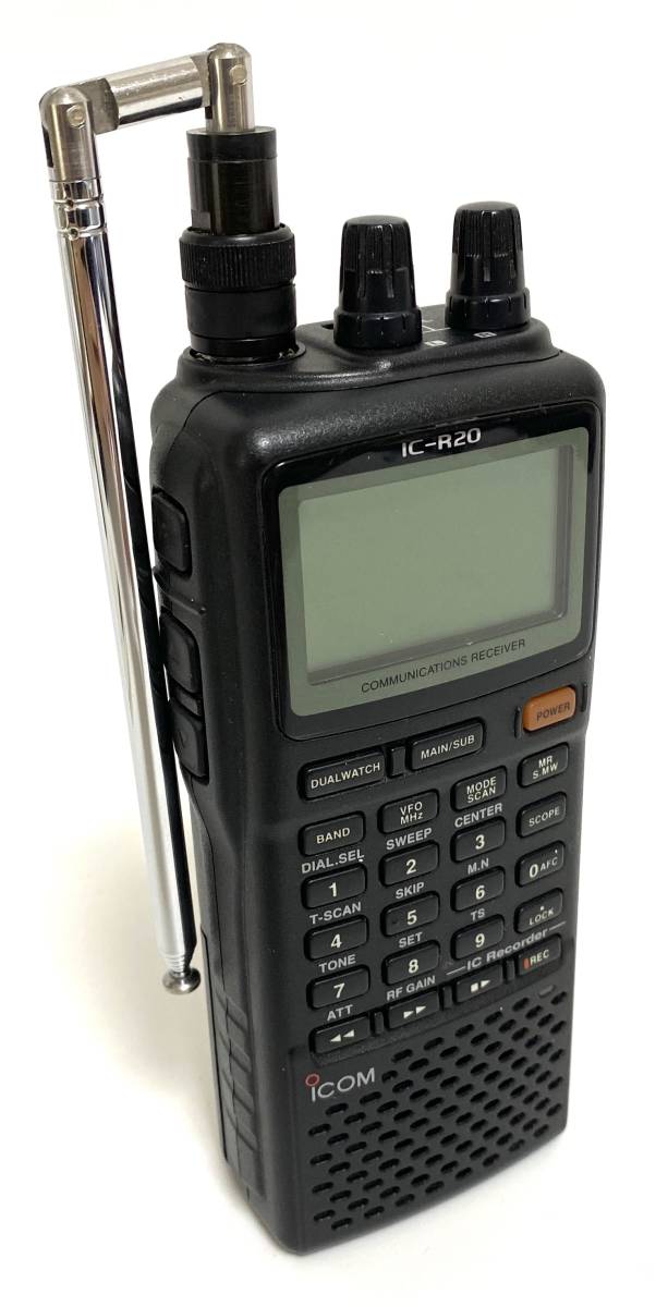 しておりま ヤフオク! ICOM アイコム IC-R20 広帯域ハンディーレ