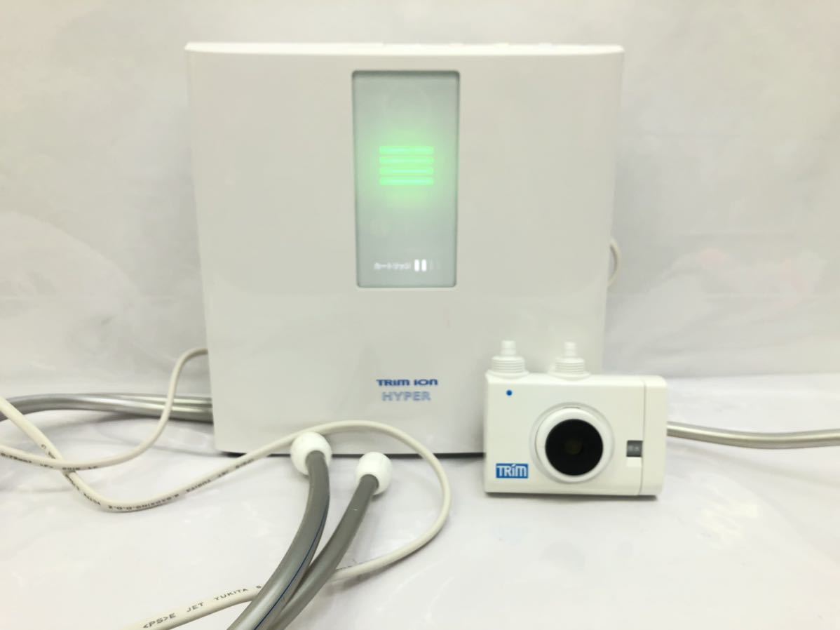 TRIM ION HYPERトリムイオン ハイパー 連続式電解水生成器 通電 TRIM ION HYPERトリムイオン ハイパー 連続式電解水生成器 通電
