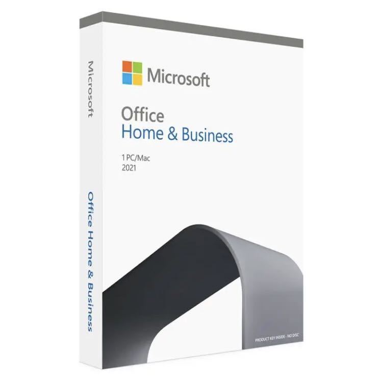 Microsoft Office Home and Business 2021 For Mac 公式ページダウンロード オンラインコード 個人的アカウント紐付け 永続版 安心サポート_画像1