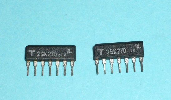 Yahoo!オークション - 東芝 DUAL FET 2SK270 BL x2 (2) 同ロット Yahoo!オークション - 東芝 DUAL FET 2SK270 BL x2 (2) 同ロット