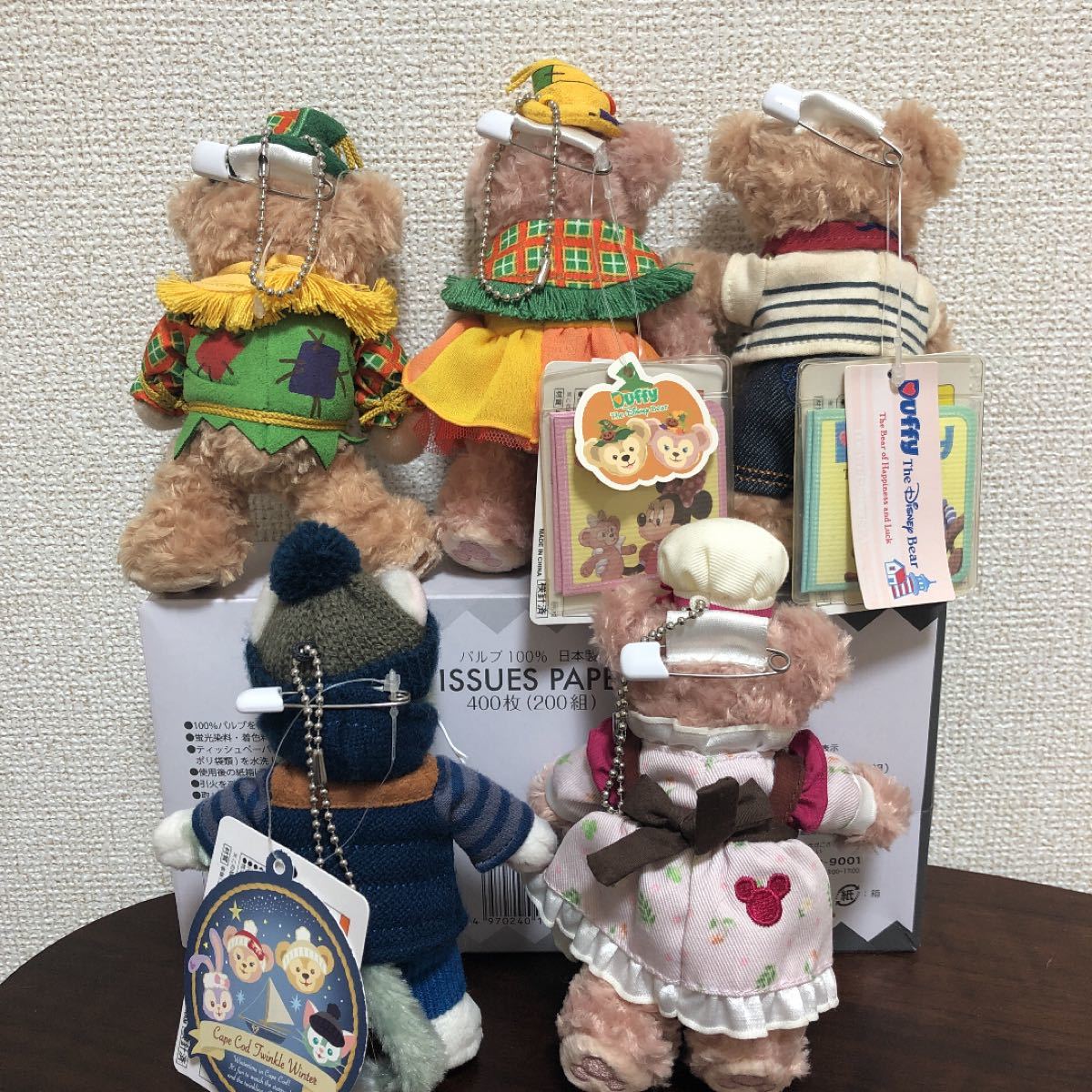 ぬいぐるみバッジ ダッフィー ディズニーシー シェリーメイ