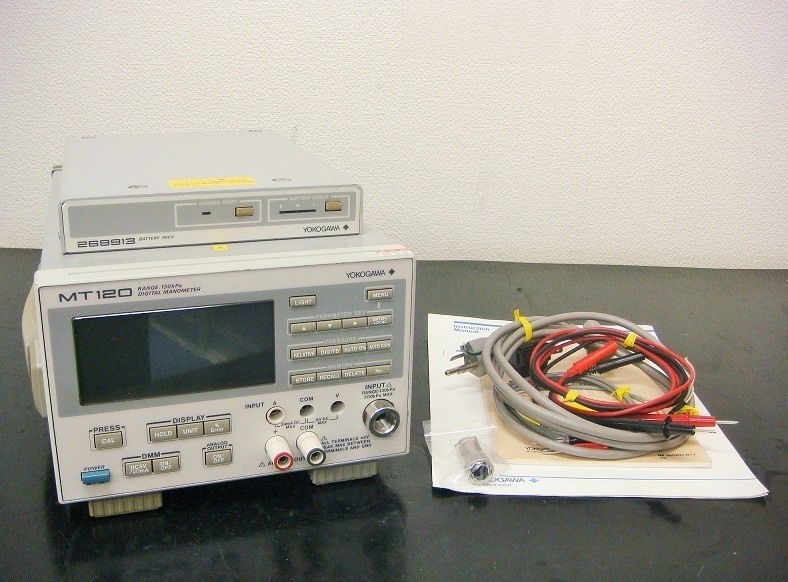 Yahoo!オークション - 【正常動作品】YOKOGAWA MT120 デジタル圧力計 Yahoo!オークション - 【正常動作品】YOKOGAWA MT120 デジタル圧力計