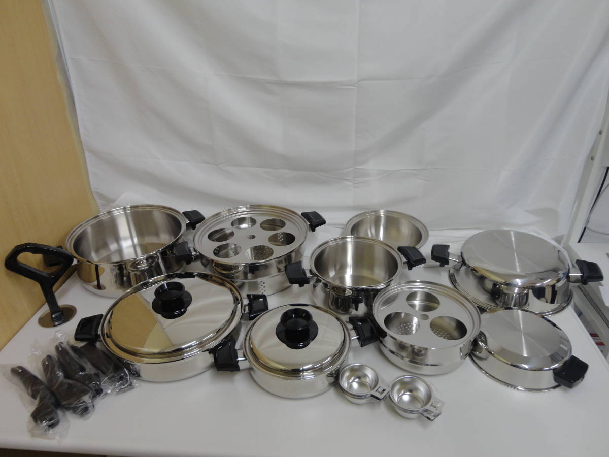 ☆未使用品 RoyalQueen/ロイヤルクイーン IH対応鍋セット ロイヤル