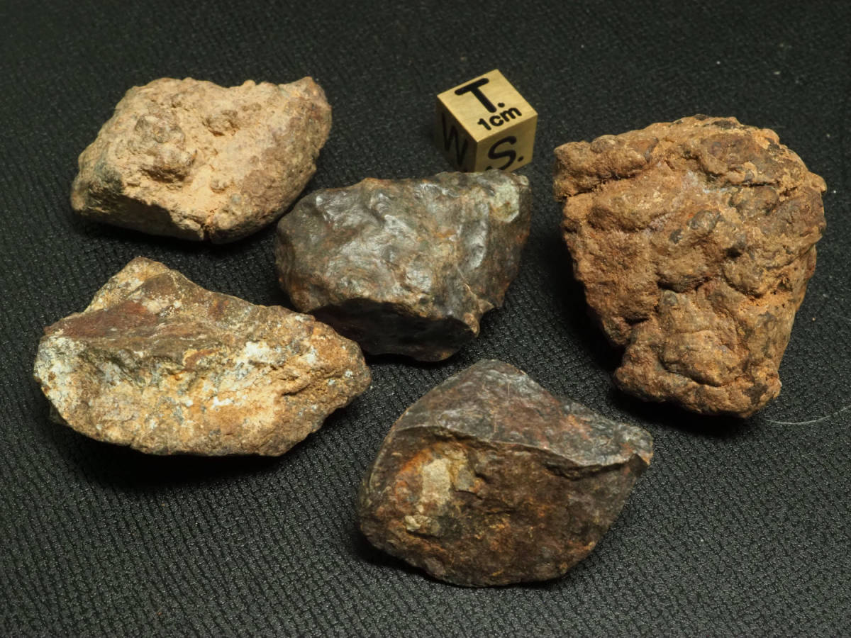 各種！コンドライト隕石【NWA xxx 】【130g】【未分類】サハラ砂漠（アルジェリア・モロッコ国境）/石質隕石/鉱物