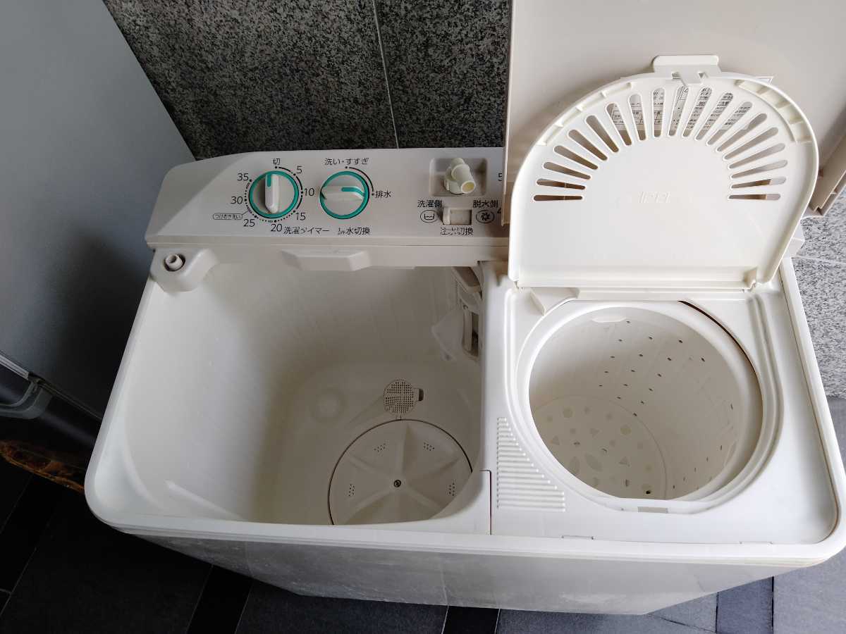 配送可能AQUAアクアハイアール２槽式洗濯機AQW-N35 的詳細資料| YAHOO 