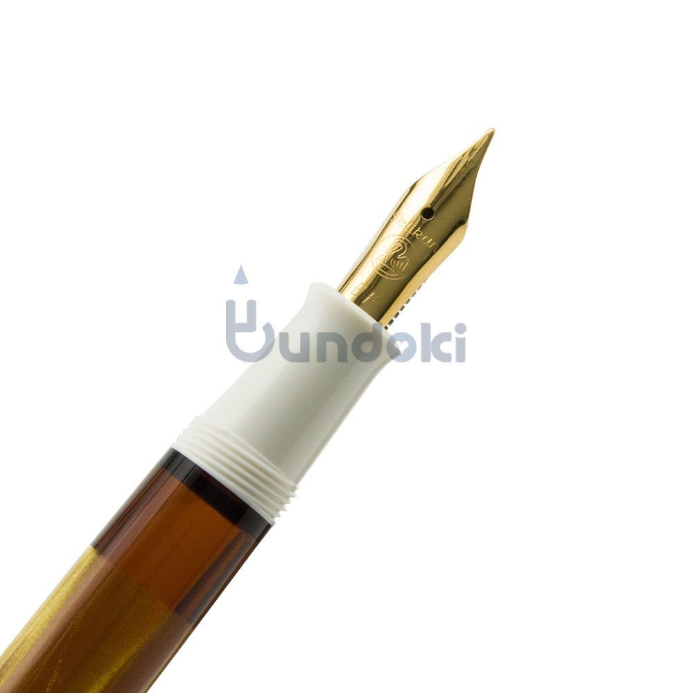PELIKAN ペリカン クラシック200 ゴールドマーブル万年筆 (B 太字