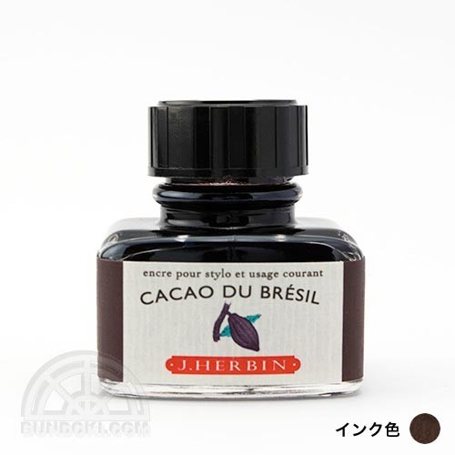 J.Herbin L van traditional ink * bottle ( cocoa Brown )