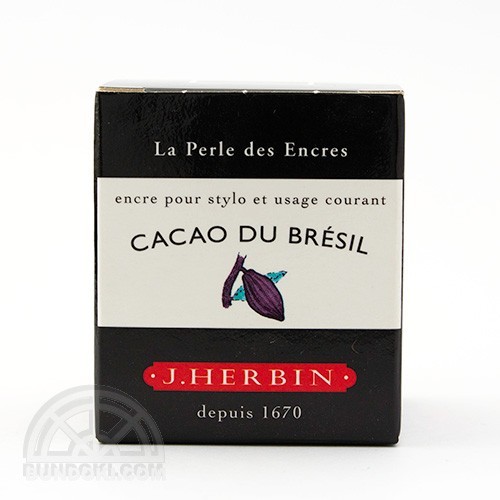 J.Herbin L van traditional ink * bottle ( cocoa Brown )