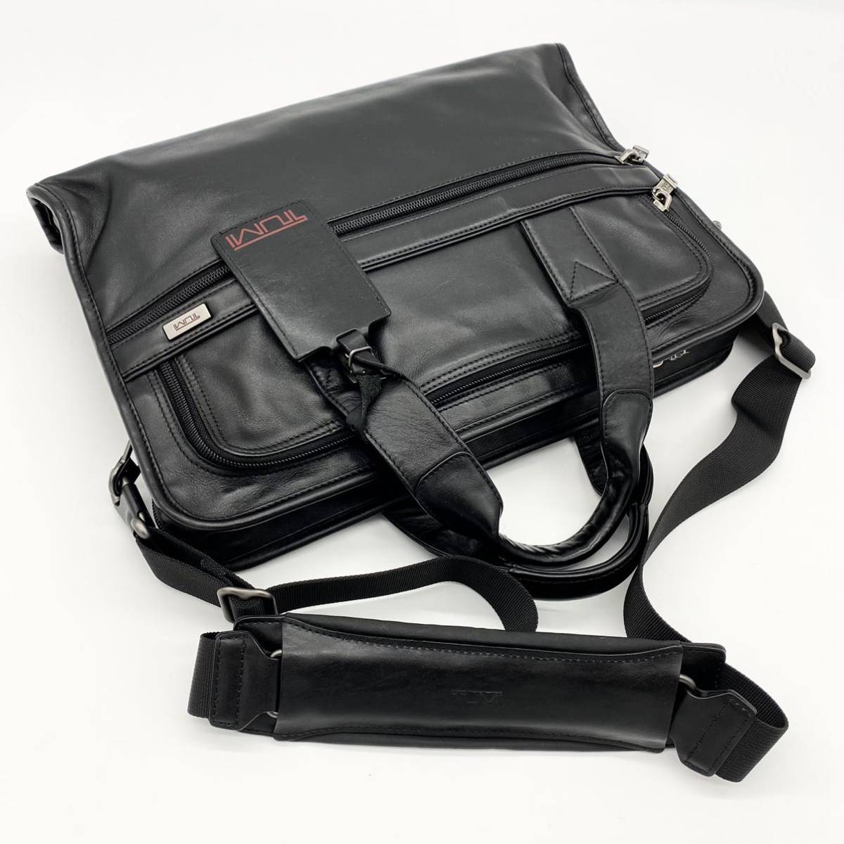 TUMI トゥミ ショルダーバッグ オールレザー レア 美品 www.ch4x4.com
