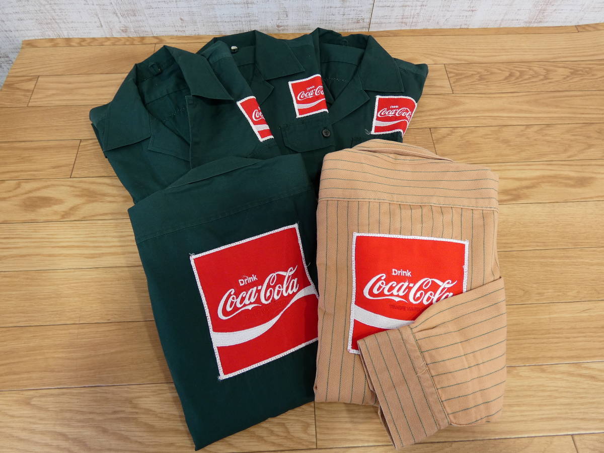 ヤフオク! - 100円スタート!中古品【コカ.コーラ】作業用ユニフォーム...