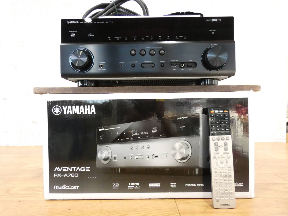 日本製・綿100% YAMAHA ヤマハ アンプ RX-V773 AVレシーバー - アンプ