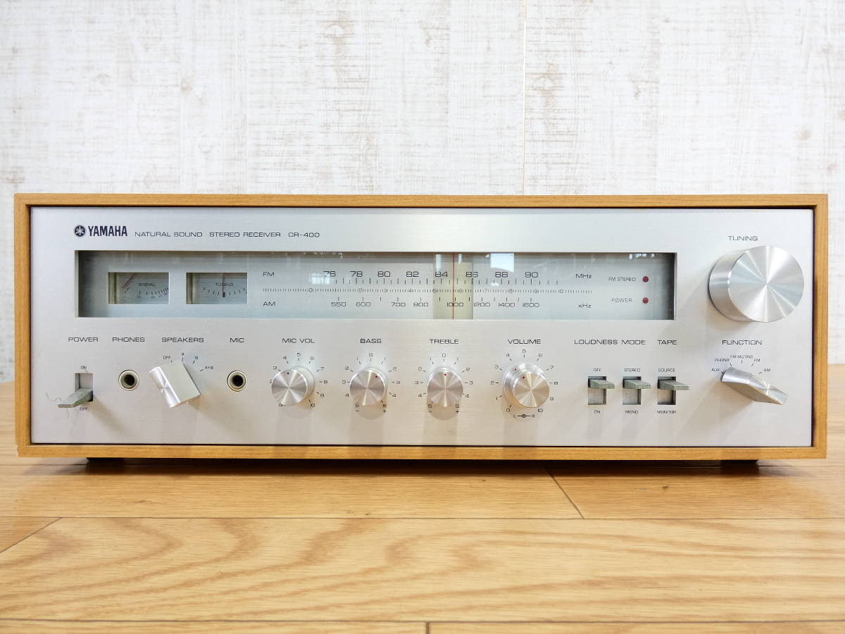 YAMAHA ヤマハ CR-400 ステレオ レシーバーアンプ 音響機器 オーディオ