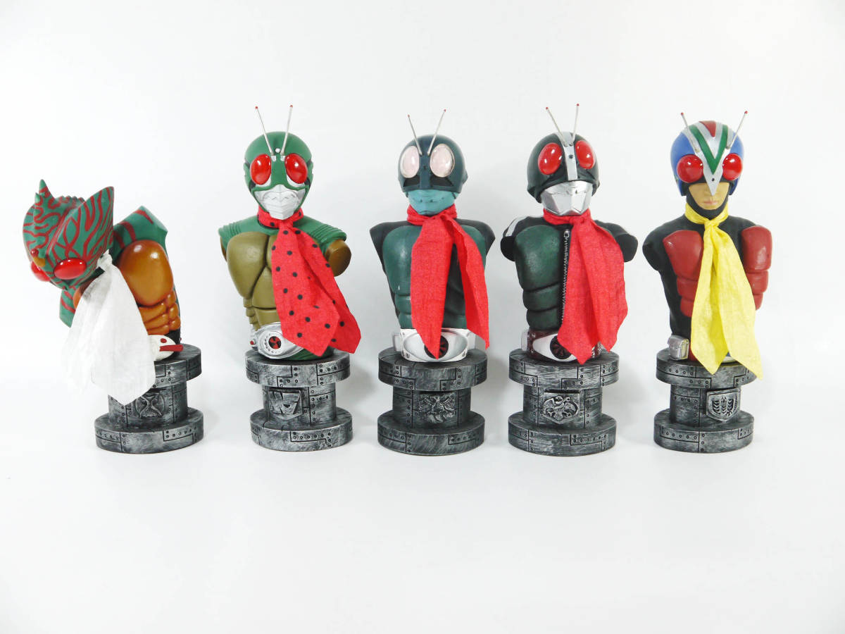 t 仮面ライダー 香港限定 30周年記念ポリストーン胸像 ポリストーン製