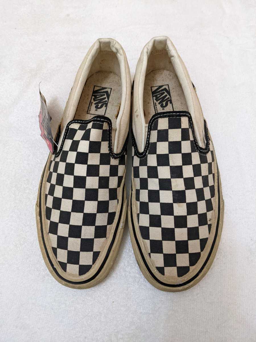 90s VANS デッドストック 9 USA製 スリッポン 長期保管品 90s VANS デッドストック 9 USA製 スリッポン 長期保管品