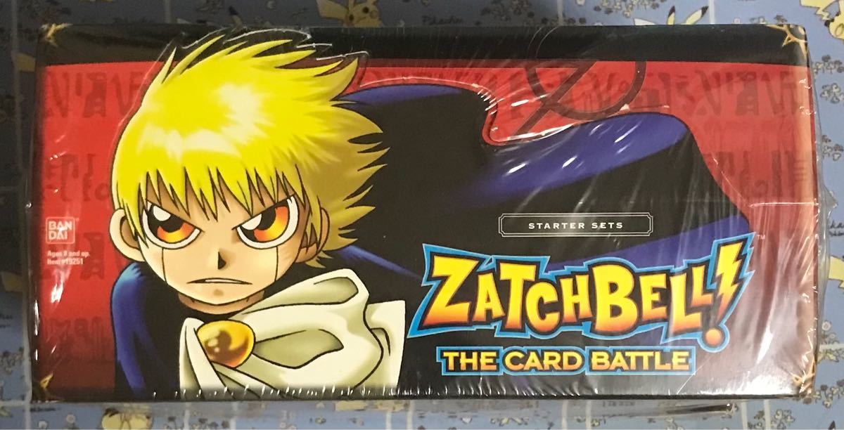 金色のガッシュベル！！ THE CARD BATTLE 海外版スターターBOX ガッシュ カード