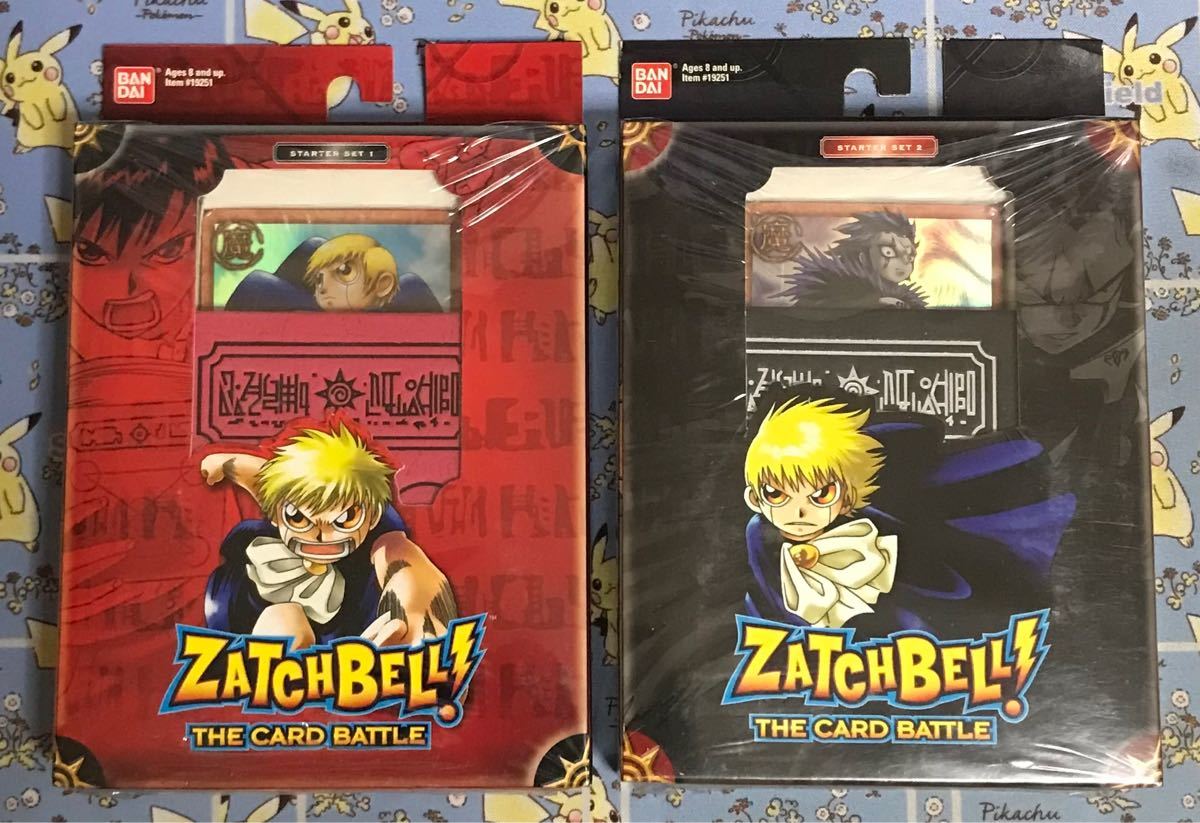 金色のガッシュベル！！ THE CARD BATTLE 海外版スターターセット　ガッシュ　カード