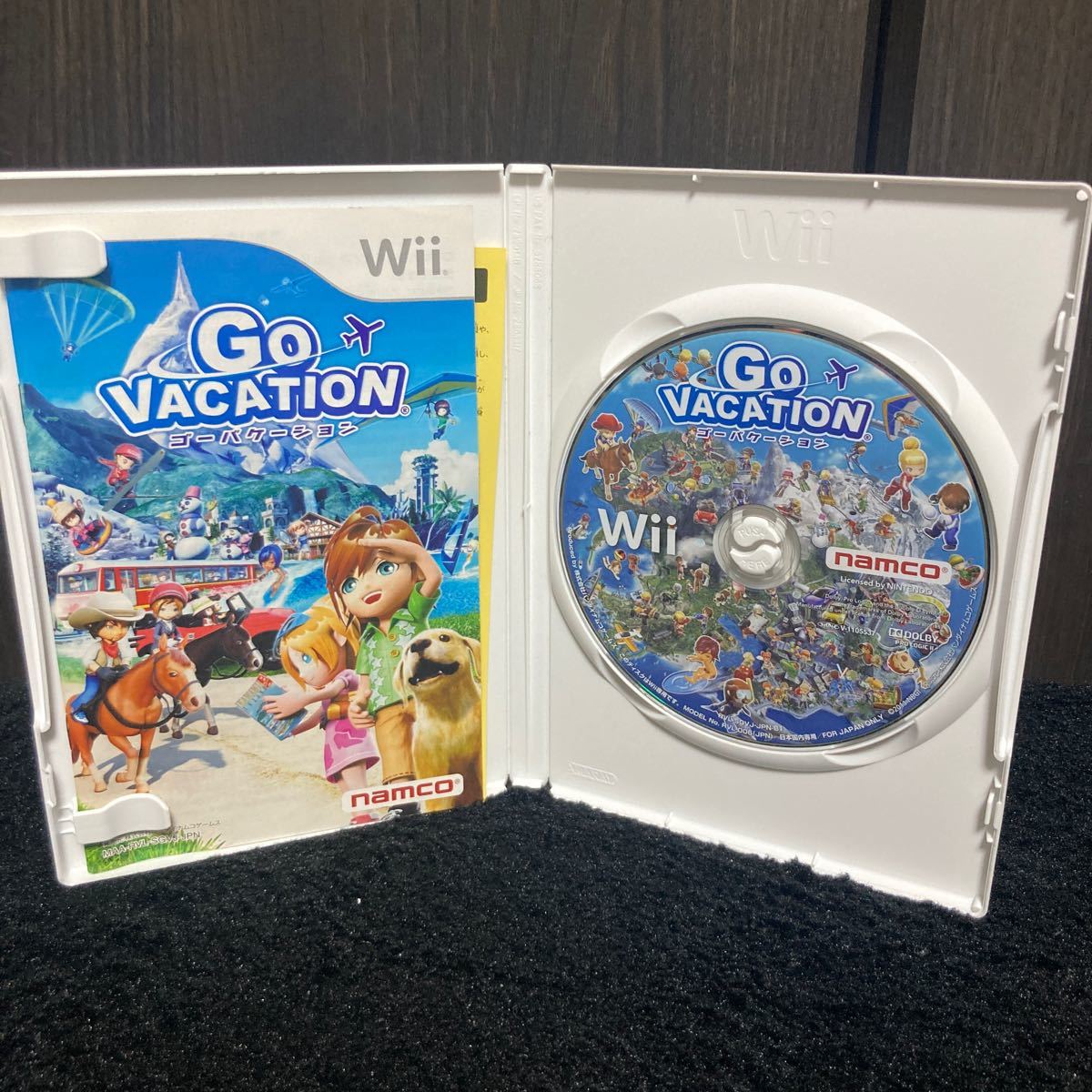 Wii GO VACATION ソフト 任天堂Wii