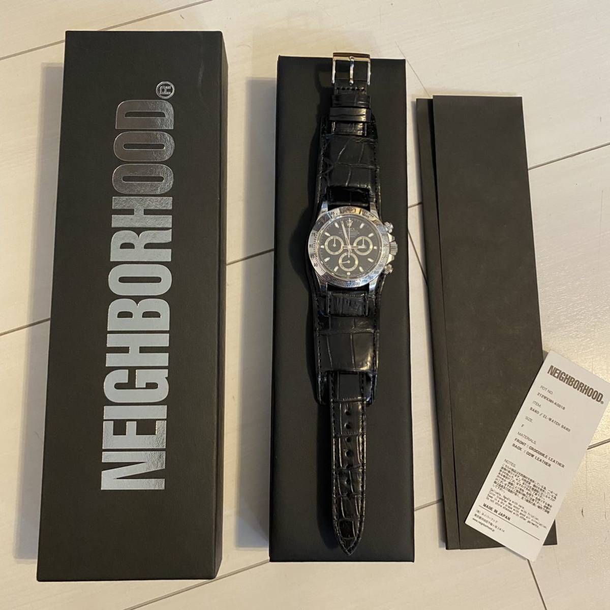 NEIGHBORHOOD ネイバーフッド 新品箱付き 21AW BAND / EL-WATCH BAND