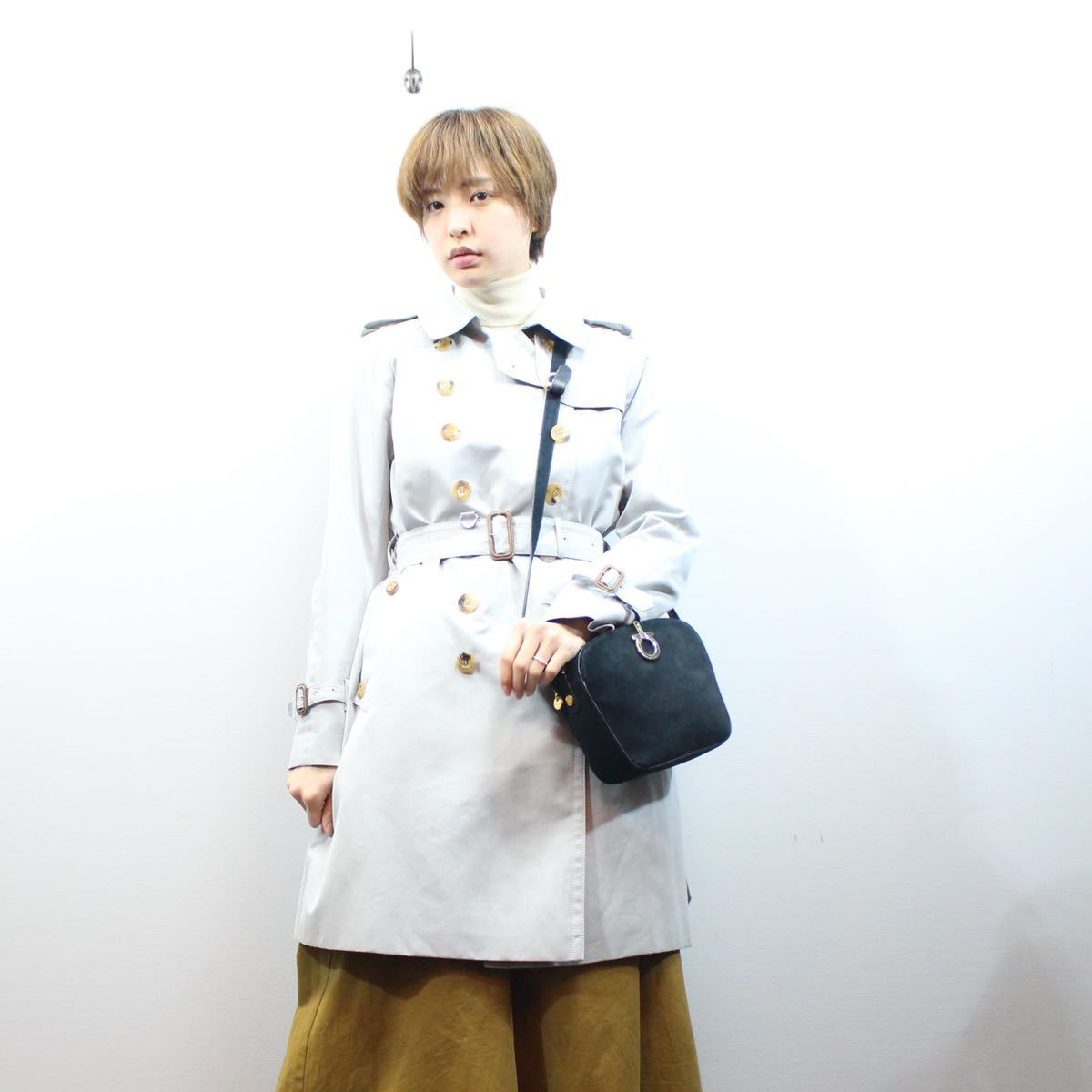 Aquascutum BELTED TRENCH COAT WITH WOOL LINER MADE IN JAPAN/アクアスキュータムウールライナー付トレンチコート_画像1